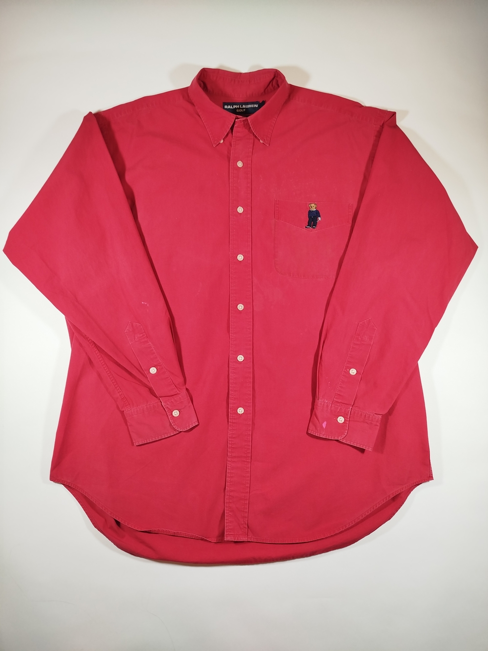 Polo Ralph Lauren Golf Polo Bear Button Up